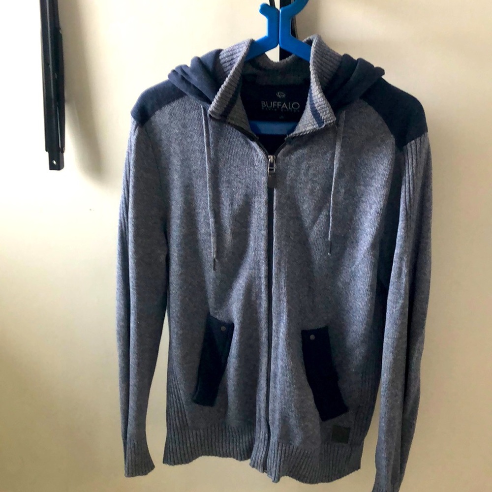 Buffalo David Bitton Full Zip Sweater (L)